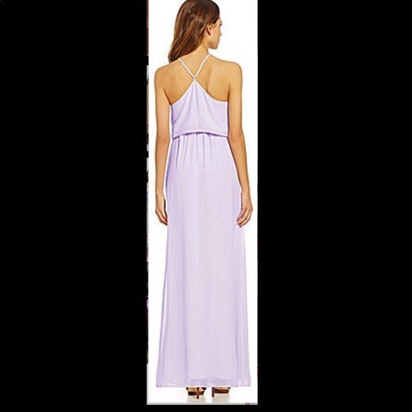 ✨Gianni Bini Barbara Metal-Trimmed Neck maxi dress - Picture 2 of 4